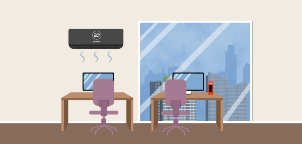 Air con for small office spaces East London Air con for small office spaces East London
